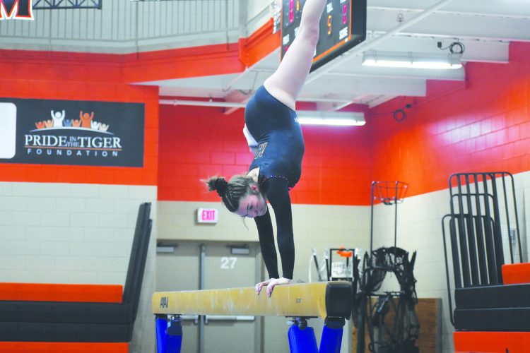 PREP GYMNASTICS Marshall edges Windom Area in dual News, Sports